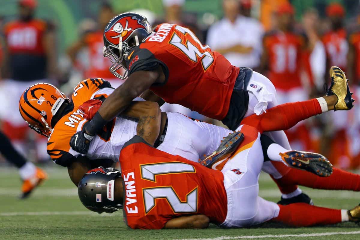 Bengals at Buccaneers betting