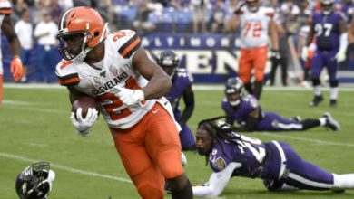 Ravens at Browns betting