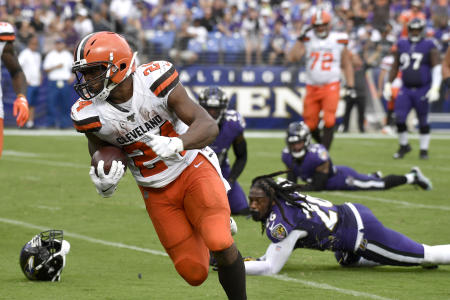 Ravens at Browns betting