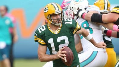 Packers at Dolphins betting