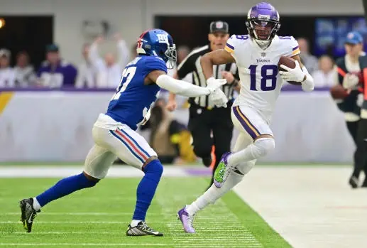 Sunday Giants at Vikings betting