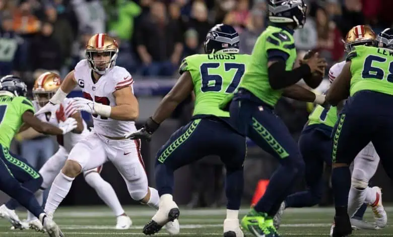 Saturday Seahawks at 49ers betting