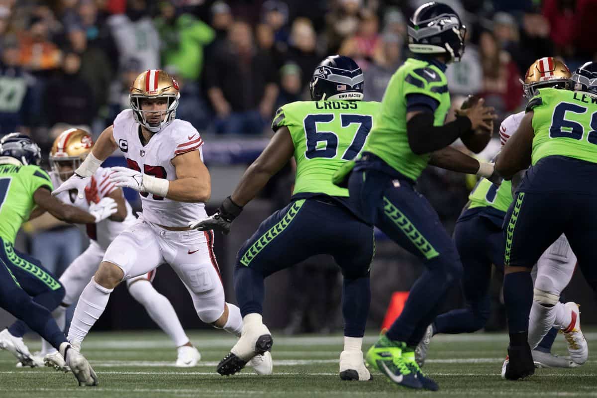 Saturday Seahawks at 49ers betting