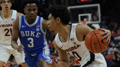 Duke at Virginia betting