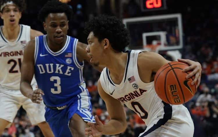 Duke at Virginia betting