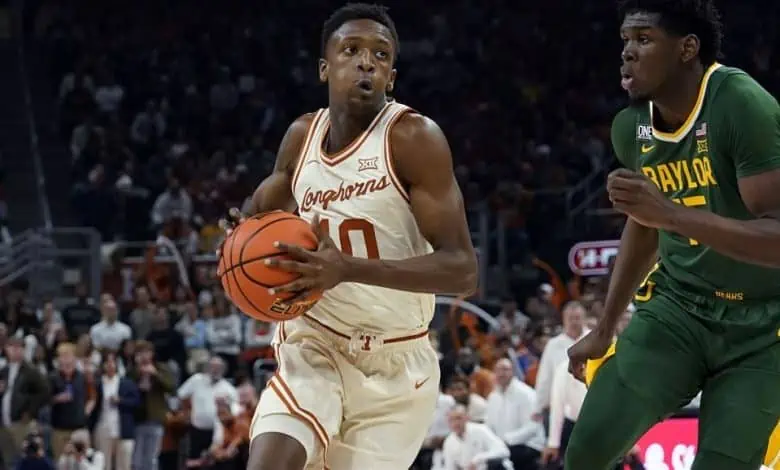 Texas at Baylor betting