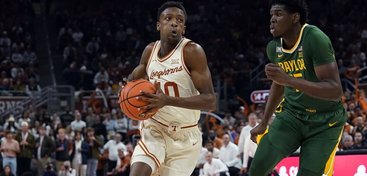 Texas at Baylor betting