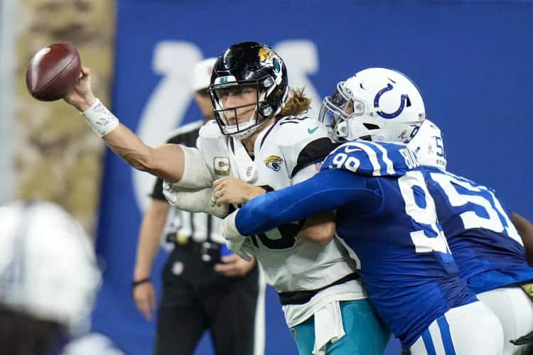 week 1 Jaguars at Colts betting
