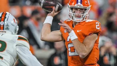 Week 8 Clemson at Miami betting