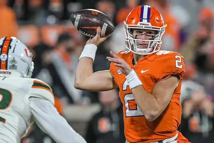 Week 8 Clemson at Miami betting