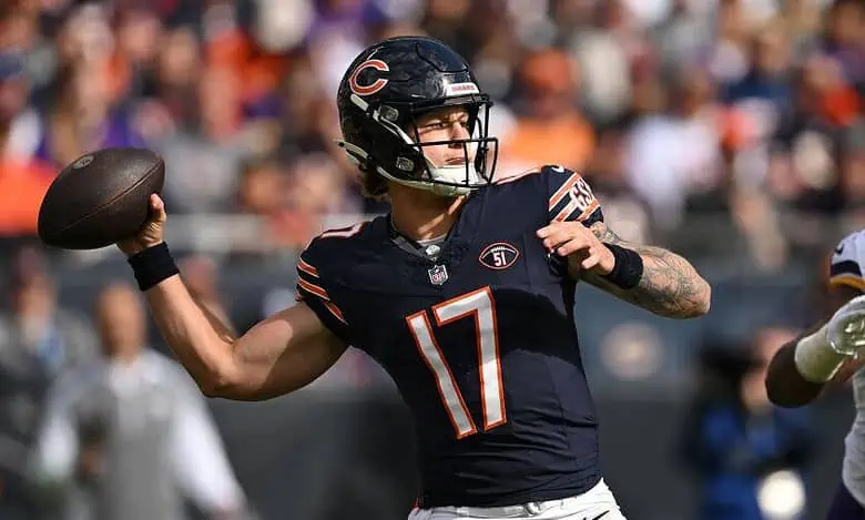 week 7 Raiders at Bears betting