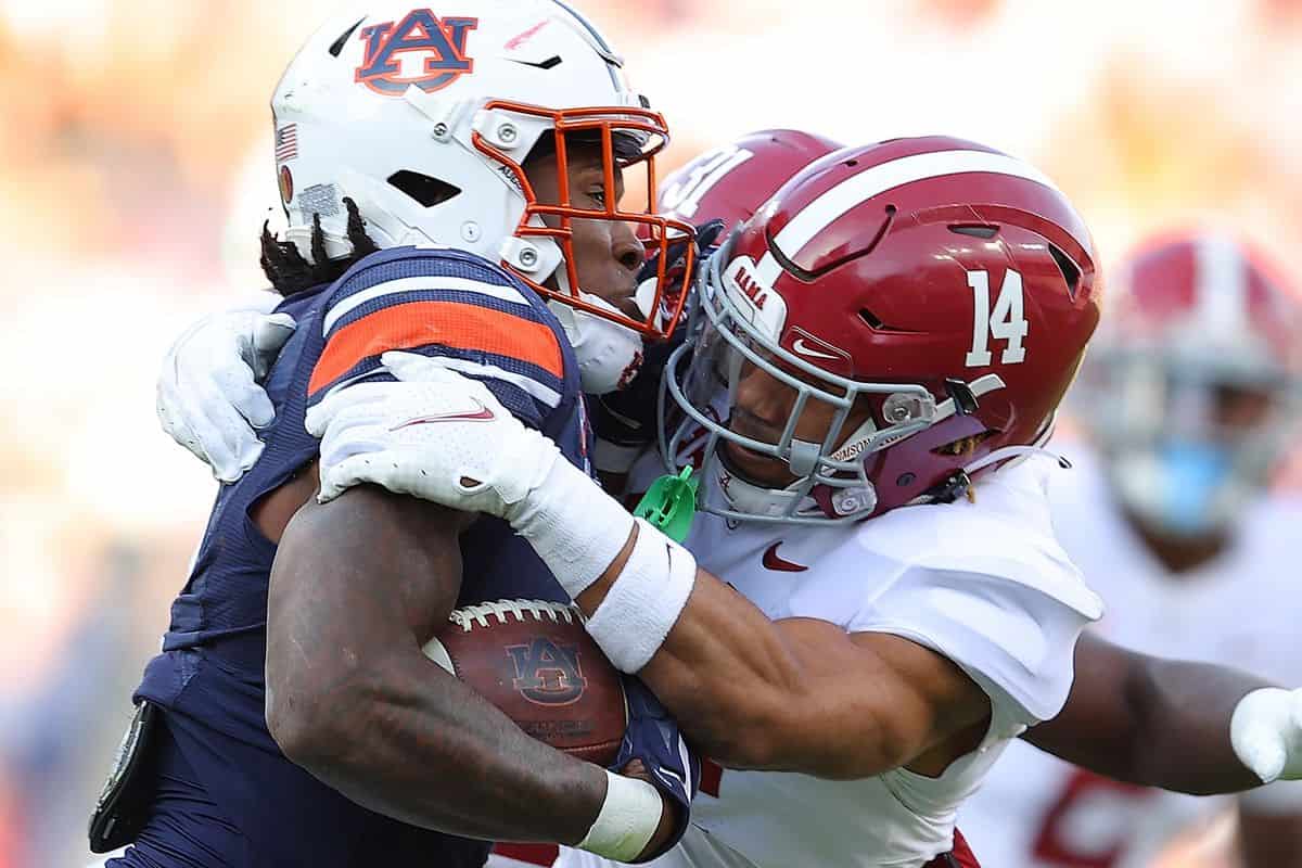 Alabama at Auburn betting