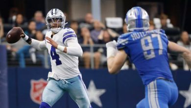 week 17 Lions at Cowboys betting