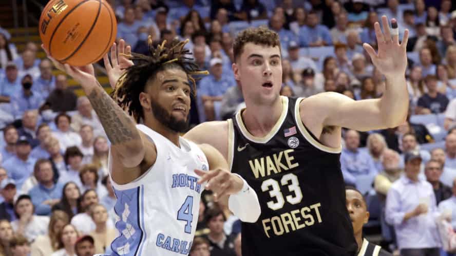 January 22nd Wake Forest at North Carolina