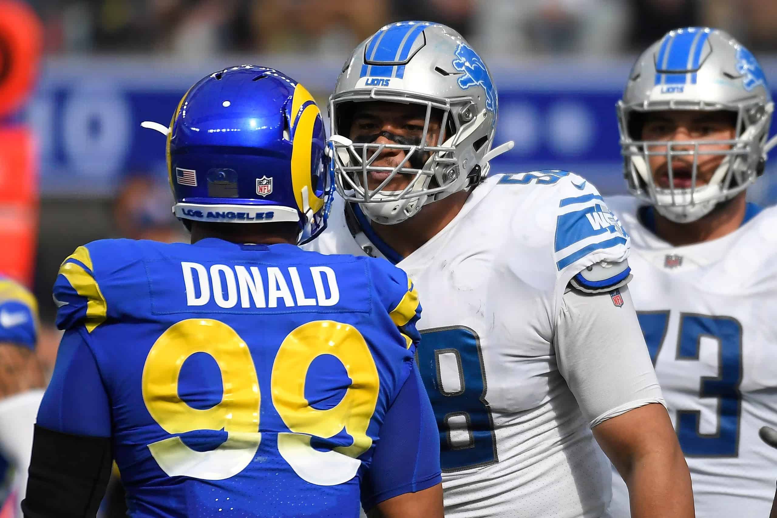 wild card Rams at Lions