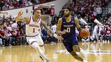 February 18th Northwestern at Indiana betting