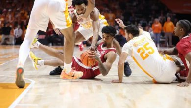 March 2nd Tennessee at Alabama betting