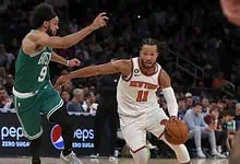 April 11th Knicks at Celtics betting