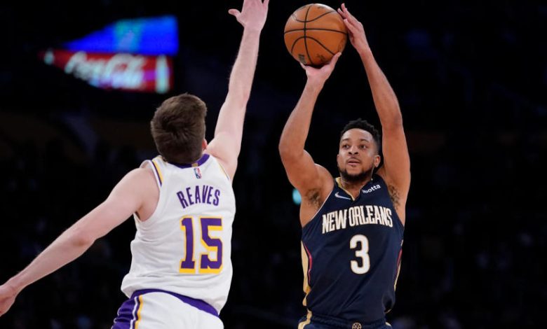 April 14th Lakers at Pelicans betting