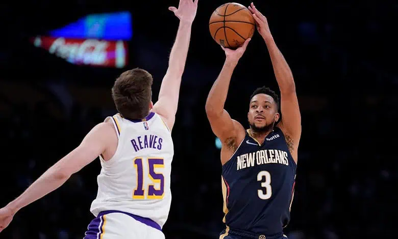 April 14th Lakers at Pelicans betting