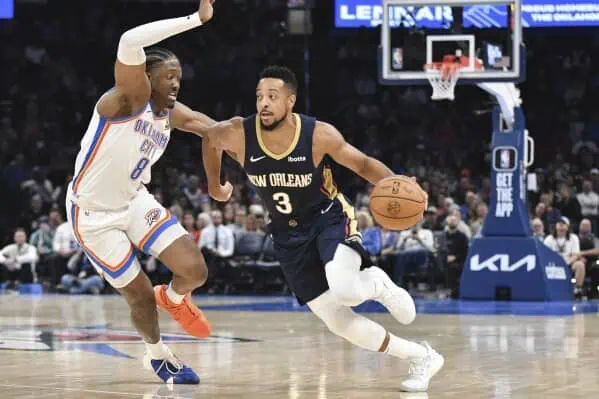 Pelicans at Thunder Game 1 betting